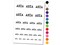 Asia Fun Text Temporary Tattoo Water Resistant Fake Body Art Set Collection